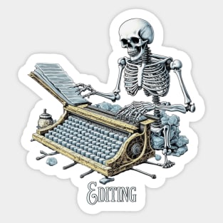 Editing Skeleton Sticker